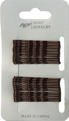 Produktbild von Haibu Haarspange Bruin 5cm-28st
