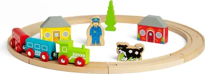 Obrázok produktu pre Bigjigs Rail Moja prvá vlaková dráha 20 kusov