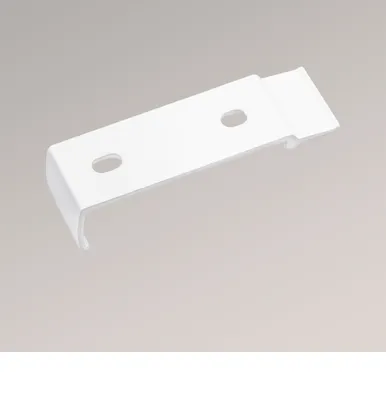 Produktbild von Deckenclip 4-spurig in weiß (B x H x T) 20mm x 16mm x 65mm