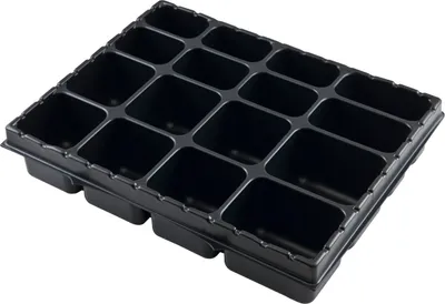 Produktbild von Tiefzieheinsatz Einlage für Sortimentskoffer i-Boxx aus Harkunststoff 16-fächer