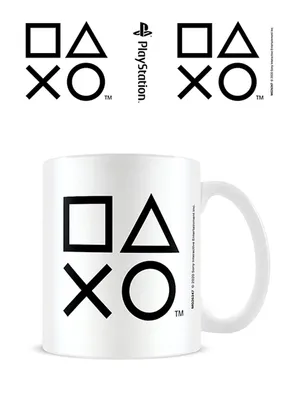 Produktbild von Playstation - Lizenz Tassen - Shapes - Black