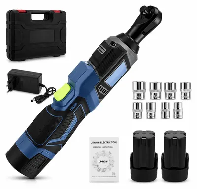 Immagine prodotto di Avvitatore a batteria da 18V, con 2 batterie, coppia di 30 Nm, motore brushless