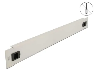 Immagine prodotto di DELOCK 19" Netzwerkschrank Blindabdeckung werkzeugfrei 1 HE