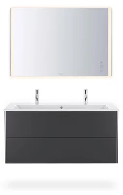 Immagine prodotto di Duravit ME by Starck lavabos, 1230x490mm, 2 trous pour robinets, 1 vasque, avec trop-plein, 2361123224, 2361123224