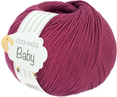 Produktbild von Lana Grossa - Cool Wool Baby 0330 indischrot