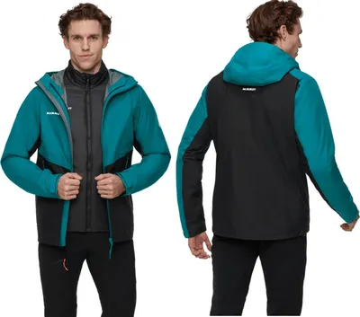 Produktbild von Mammut Alto Light 3 in 1 HS Hooded Jacket Herren Outdoor Wanderjacke : L