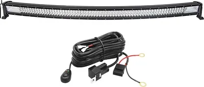 Image de Barre lumineuse à LED incurvée, longueurs de 22 à 52 pouces, options, 52inch 675w filaire