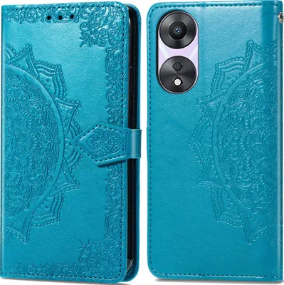 Image de imoshion Bibliothèque Mandala pour le Oppo A58 - Turquoise