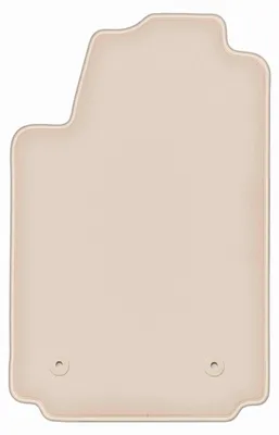 Produktbild von DURBAN Beige Velours-Fahrerfußmatte für Audi A2 Schrägheck (2000-2005)
