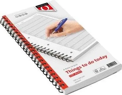 Image de Quantore – Carnet « Things to do today » 125 feuilles | 5 pièces