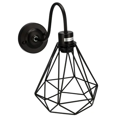 Image de Applique LOFT ALAMBRA CORTO E27 noir EDO777194 EDO