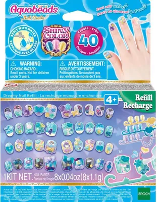 Produktbild von Aquabeads Dreamy Nägel Nachfüllpackung