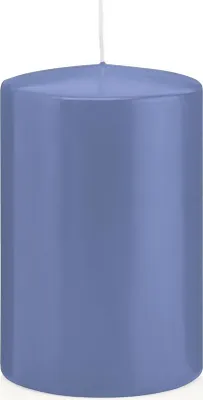 Produktbild von Wiedemann Stumpenkerzen Grau-Blau 150 x Ø 98 mm, 6 Stück