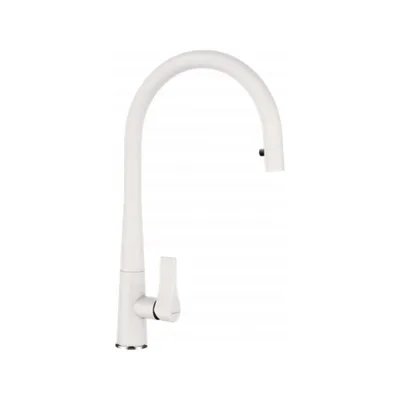 Produktbild von Schock Armatur Gota 521120W, Weiß, Hochdruck, Ausziehbarer Auslauf