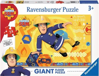 Produktbild von Bodenpuzzle 24 Teile Feuerwehrmann Sam 054466 RAVENSBURGER