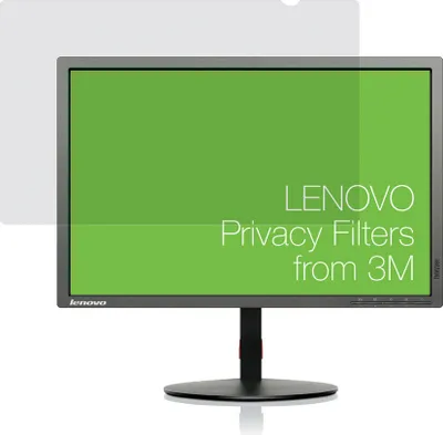 Produktbild von 3M W9 - Blickschutzfilter für Bildschirme - 60.5 cm wide (23,8 Zoll Breitbild) - für ThinkCentre M70q Gen 3, M75t Gen 2, M90, M920z AIO, V30a-24IIL AIO