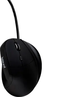 Zdjęcie produktu dla iggual IGG318386, Po prawej stronie, Optyczny, USB Typu-A, 2400 DPI, Czarny