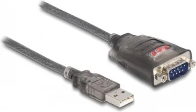 Produktbild von DELOCK Adapter USB 2.0 Typ-A zu 1 x Seriell RS-232 D-Sub 9