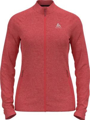 Produktbild von Mid Layer Full Zip Tencia cayenne melange (30843) XXL