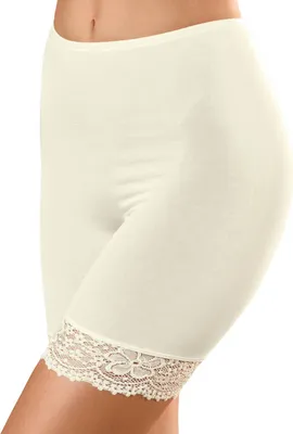 Produktbild von Nina von C. Millefleurs Langbein Schlüpfer Mit Spitzen-Details, Perfekte Passform, Angenehm auf der Haut