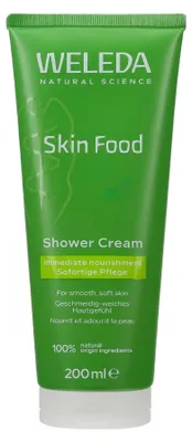 Produktbild von Weleda Skin Food Shower Cream, Duschcreme, 200 ml, Erwachsene, Frauen, Körper, normale Haut