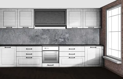 Produktbild von Küchenrückwand Folie selbstklebend BETON 350 x 60 cm - Klebefolie - Dekofolie - Spritzschutz für Küche -