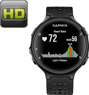 Produktbild von 2x Displayfolie für Garmin Forerunner 220 (42mm) Displayschutzfolie HD KLAR