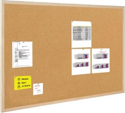 Obrázok produktu pre Korková Tabuľa Bi-Office, 60X40Cm, Drevený Rám