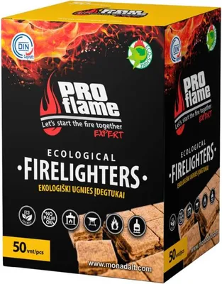 Produktbild von 10 Packungen Anzündwürfel Kaminanzünder Ofenanzünder Kohleanzünder Holzanzünder