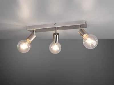 Produktbild von Deckenstrahler VANNES 3 Flammig Silber 44cm breit - R80183007
