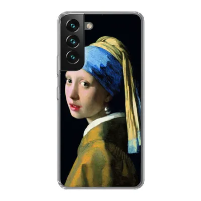 Produktbild von MuchoWow® Handyhülle Schutzhülle Hülle für Samsung Galaxy S22 Das Mädchen mit dem Perlenohrring - Johannes Vermeer Silikon Softcase Handy Hülle - Mobiltelefonhülle