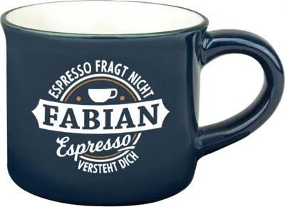Produktbild von Persönliche Espressotasse Mokkatasse - Fabian