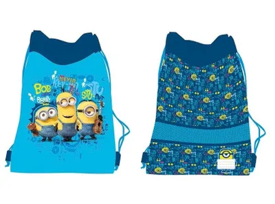 Produktbild von Minions - Sprotbeutel Gymnastikbeutel blau