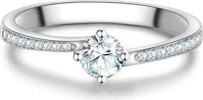 Produktbild von Trilani Solitärring Sterling Silber Zirkonia 50030175 50