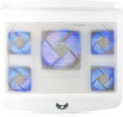 Produktbild von NOTEBOOK LAPTOP KÜHLER COOLER KÜHLPAD STÄNDER 5 x LED LÜFTER | Für 10 - 17 ZOLL