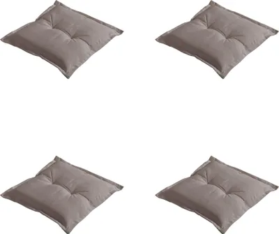 Produktbild von Madison – Manchester Sitzkissen – Taupe – 50 x 50 x 7 cm – 4er-Set