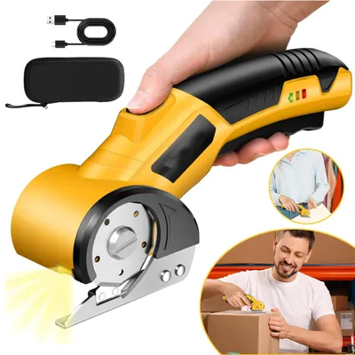 Produktbild von Kartonschneider, Elektrische Schere, für Pappe, Kartons und Basteln
