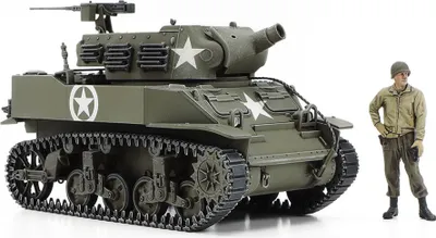 Produktbild von Modellbausatz 1:48 US M8 Haubitze Selbstfahrend, Figur,