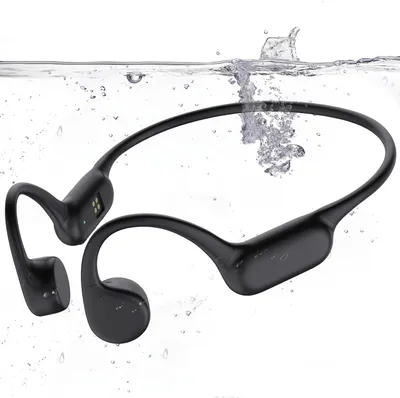 Produktbild von Kopfhörer Schwimmen, Knochenschall Kopfhörer Bluetooth 5.3, IPX8 Wasserdicht Kopfhörer, 32G Speicher Sportkopfhörer, Unterwasserkopfhörer mit MP3