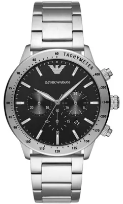 Produktbild von Emporio Armani Mario Chronograph Edelstahl Schwarz AR11241