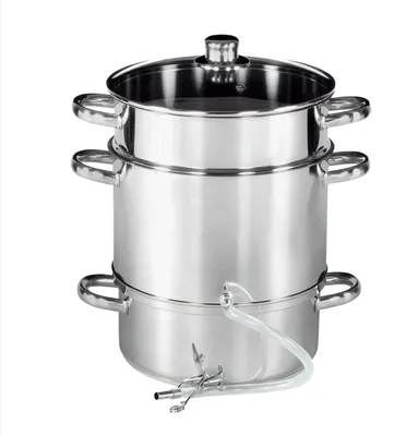 Image de KARL KRÜGER Entsafter Ø 22 cm 5 l Edelstahl 121100 4006776141615