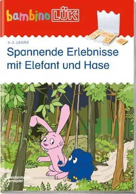 Produktbild von bambinoLÜK. Spannende Erlebnisse mit Elefant und Hase