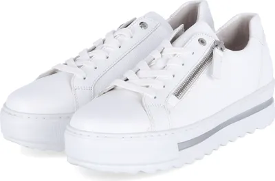 Produktbild von Gabor Damen Plateau Sneaker weiß