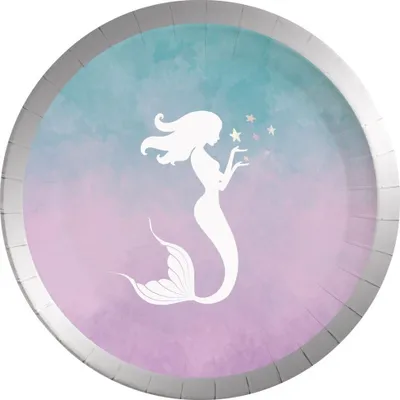 Produktbild von 8 Mermaid Adventure Pappteller