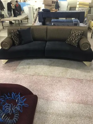 Produktbild von Sofagarnitur Garnitur Sofas Sofa Sessel Dreisitzer 3+3+1 Sitzer Stoff Gruppe Neu