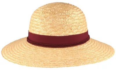 Stroh-Trachtenhut aus Borte breite Krempe von Hut Breiter in beige