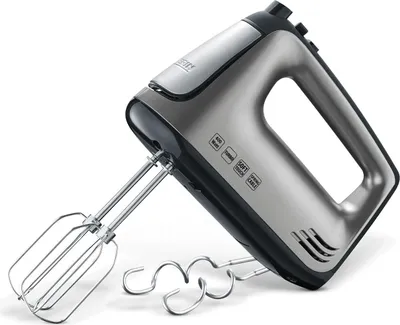 Produktbild von SEVERIN Handmixer HM 3832  aus Edelstahl, graumetallicschwarzsilber Handmixer Handmixer Mit Pürierstab Handmixer Set Handmixer  Handmixer Kabellos