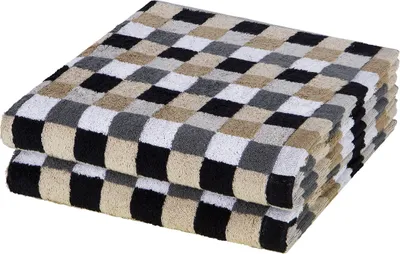 Produktbild von Cawö Lifestyle 2 X Duschtuch im Set Weich und pflegeleicht, Farbenfrohes Design, Hochwertige Qualität 70 X 140cm