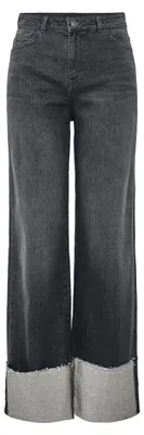 Productafbeelding van PIECES PCPIL HW Recht model, opvouwbare jeans