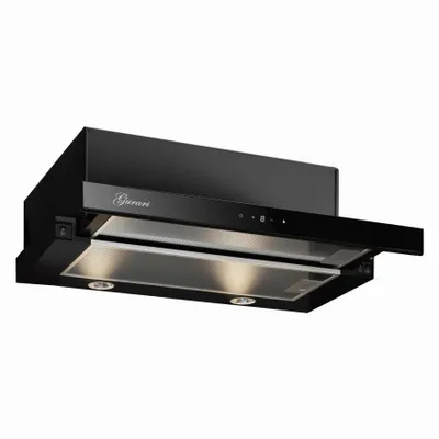 Produktbild von Gurari CH 3003 C Dunstabzugshaube Flachschirmhaube 60cm Einbau 1000m³/h Schwarzglas